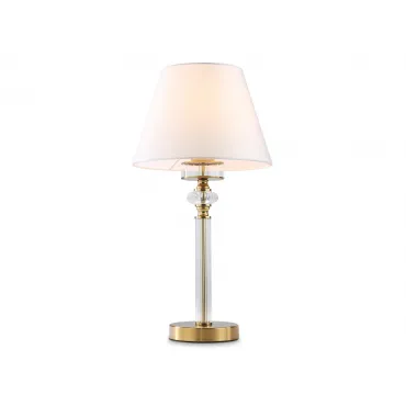 Настольная лампа с абажуром и хрусталем Ambrella HIGH LIGHT LH71027
