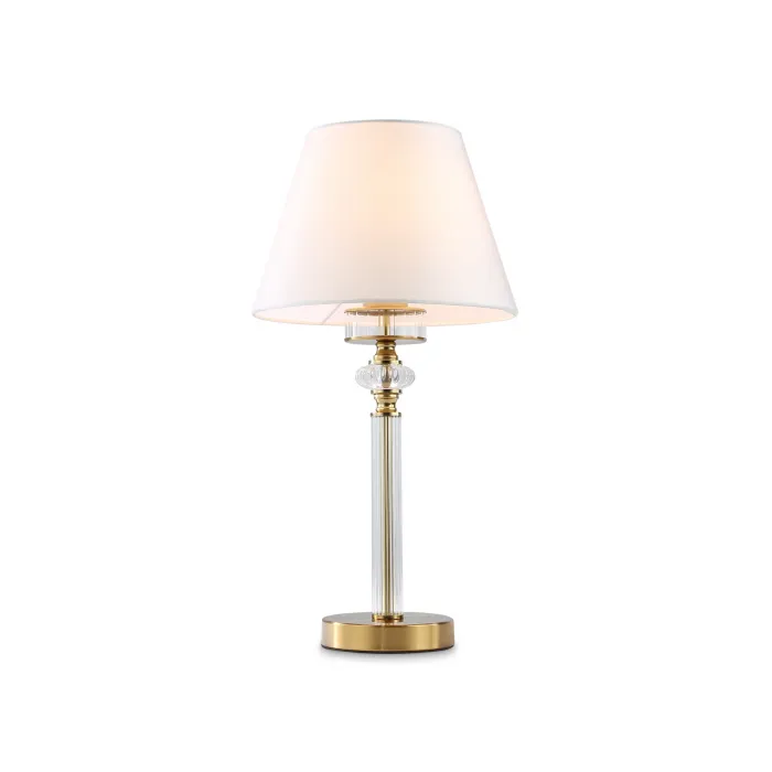 Настольная лампа с абажуром и хрусталем Ambrella HIGH LIGHT LH71027 от ImperiumLoft