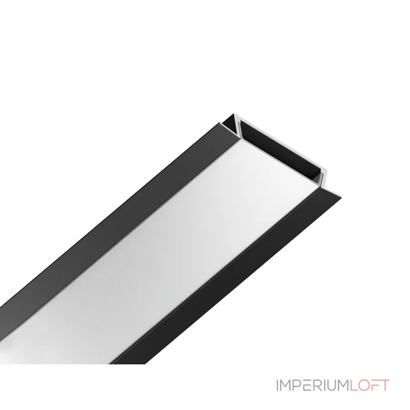 Алюминиевый профиль встраиваемый Ambrella ILLUMINATION GP1100BK Алюминиевый профиль встраиваемый Ambrella ILLUMINATION GP1100BK