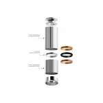 Коннектор скрытый для соединения корпуса светильника D60+D60mm Ambrella DIY System Elements A2010 от ImperiumLoft