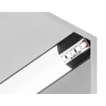 Алюминиевый профиль угловой круглый Ambrella ILLUMINATION GP2100BK