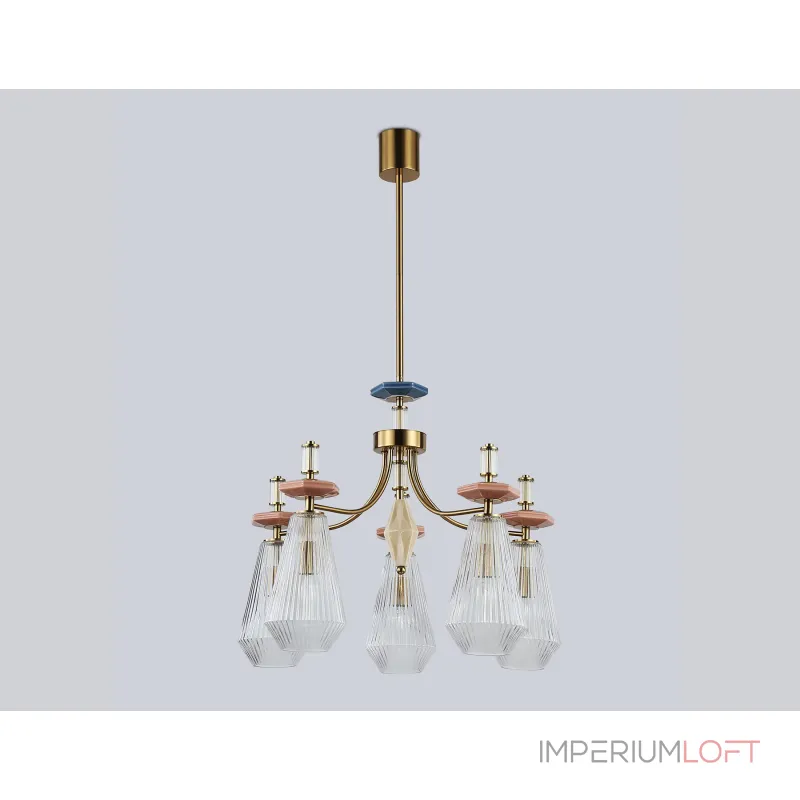 Люстра на штанге Ambrella HIGH LIGHT Ceramo Modern LH53183 Люстра на штанге Ambrella HIGH LIGHT Ceramo Modern LH53183