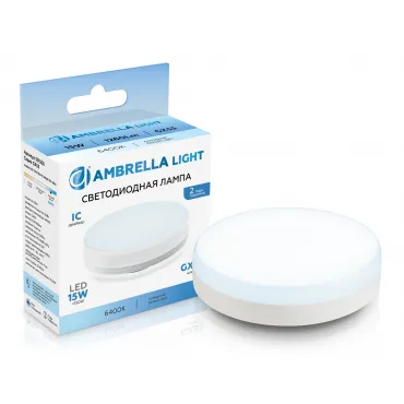 Светодиодная лампа GX53 15W 6400K Ambrella BULBING 531506