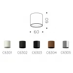Корпус светильника накладной для насадок D60mm Ambrella DIY System Elements C6301