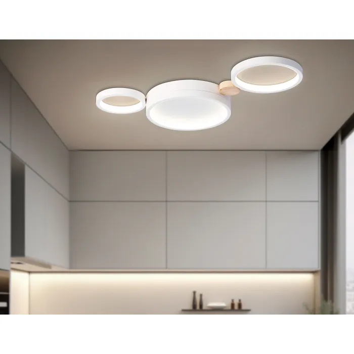 Настенно-потолочный светодиодный светильник с пультом Ambrella COMFORT FL4812 от ImperiumLoft