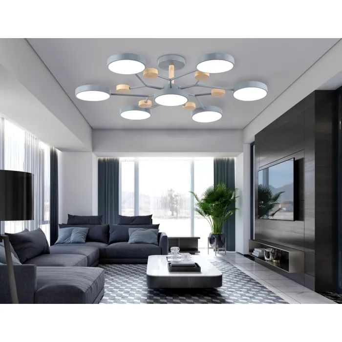 Люстра светодиодная на штанге Ambrella COMFORT FL4865 от ImperiumLoft