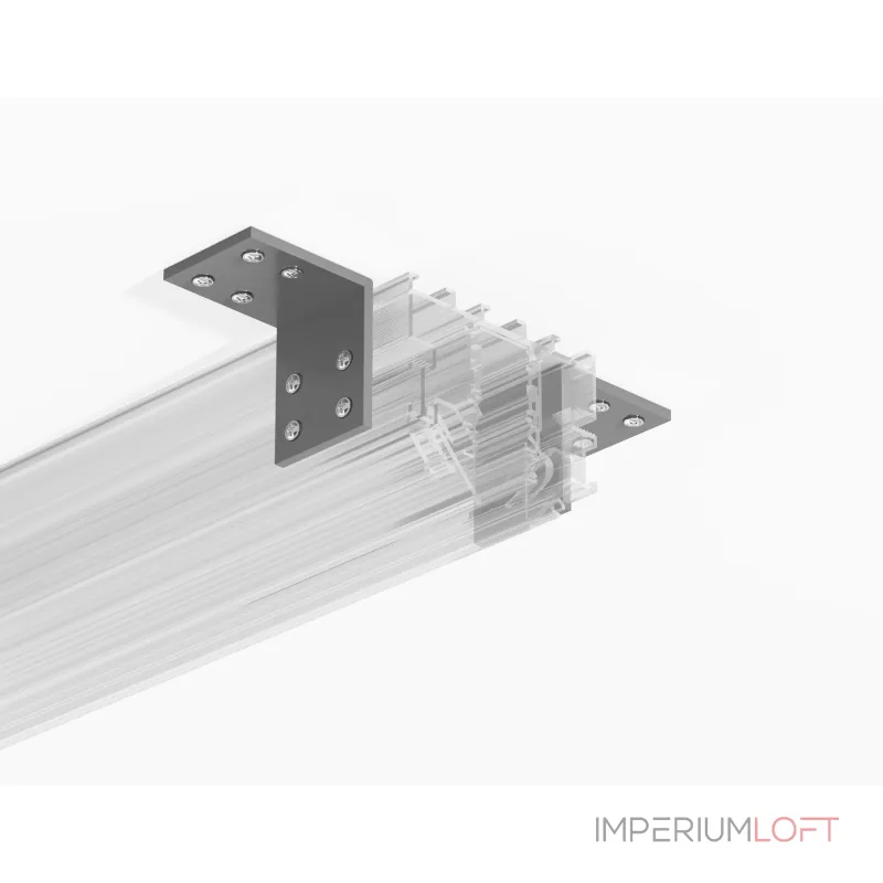 Уголок для закладных профилей 48V 10mm 2шт Ambrella TRACK SYSTEM GL2020