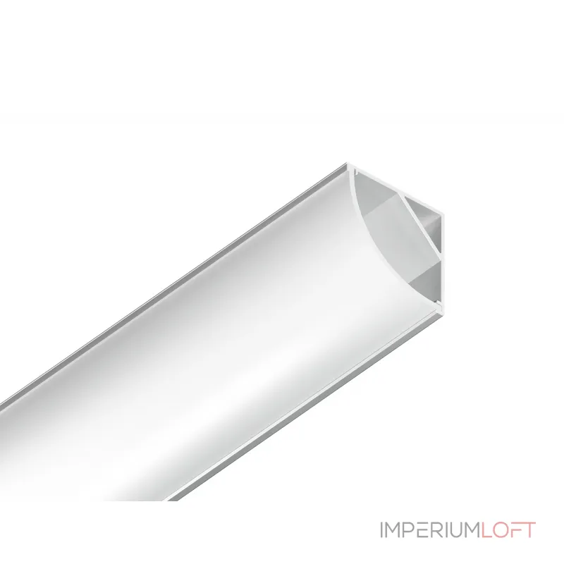Алюминиевый профиль угловой круглый Ambrella ILLUMINATION GP2100WH