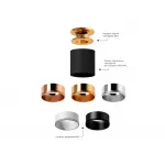 Корпус светильника накладной для насадок D60mm Ambrella DIY System Elements C6301