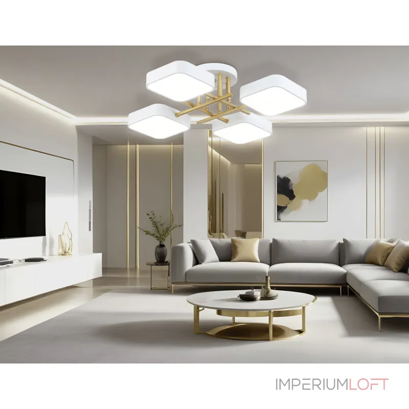 Люстра светодиодная на штанге Ambrella COMFORT FL516341