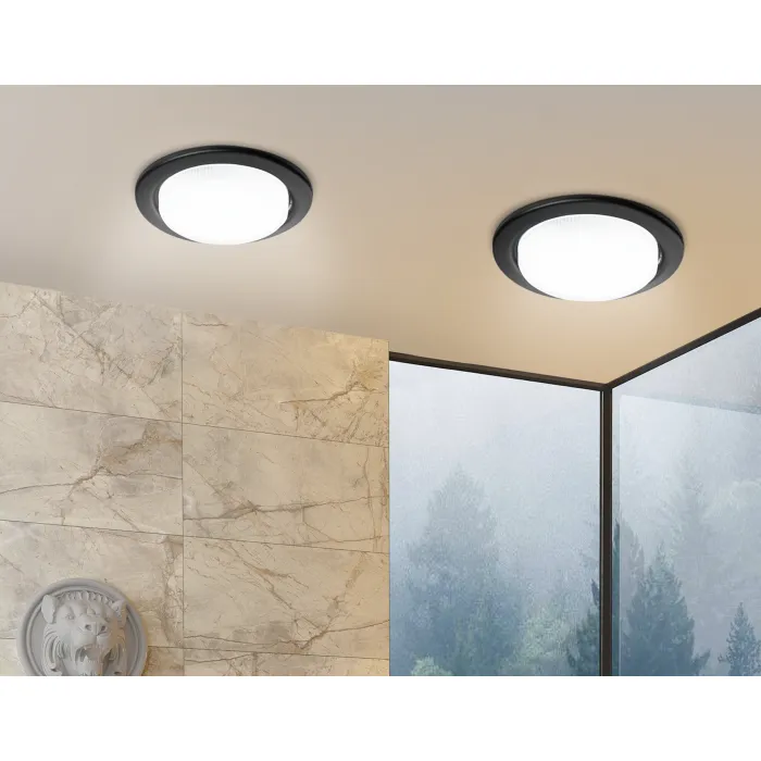 Встраиваемый точечный светильник GX53 Ambrella STANDARD SPOT G101 BK от ImperiumLoft