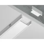 Алюминиевый профиль накладной Ambrella ILLUMINATION GP1700WH