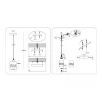 Светильник подвесной со стеклянным плафоном Ambrella TRADITIONAL TR3409
