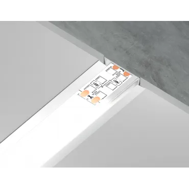 Алюминиевый профиль встраиваемый Ambrella ILLUMINATION GP1100WH Алюминиевый профиль встраиваемый Ambrella ILLUMINATION GP1100WH
