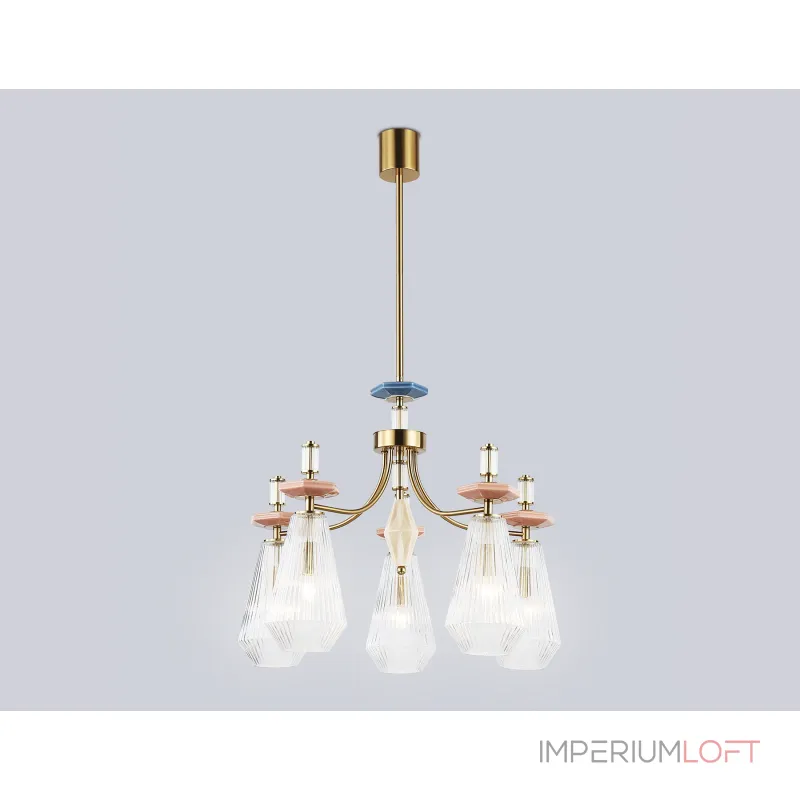 Люстра на штанге Ambrella HIGH LIGHT Ceramo Modern LH53183 Люстра на штанге Ambrella HIGH LIGHT Ceramo Modern LH53183