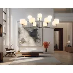 Люстра на штанге с мрамором Ambrella HIGH LIGHT LH53005