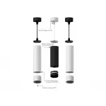 Корпус светильника накладной для насадок D60mm Ambrella DIY System Elements C6301