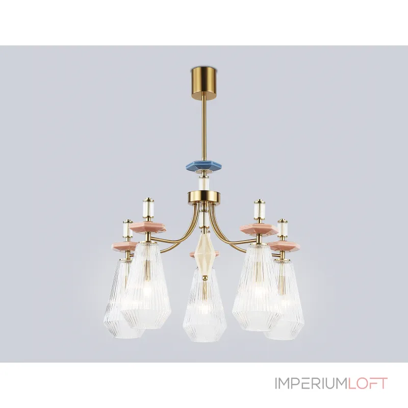 Люстра на штанге Ambrella HIGH LIGHT Ceramo Modern LH53183 Люстра на штанге Ambrella HIGH LIGHT Ceramo Modern LH53183