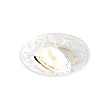 Встраиваемый точечный светильник MR16 с поворотным механизмом Ambrella STANDARD SPOT 711 WH