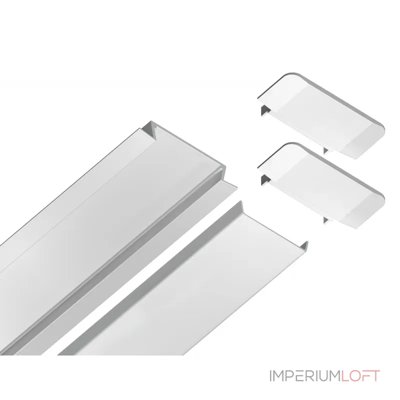 Алюминиевый профиль встраиваемый Ambrella ILLUMINATION GP1100WH Алюминиевый профиль встраиваемый Ambrella ILLUMINATION GP1100WH