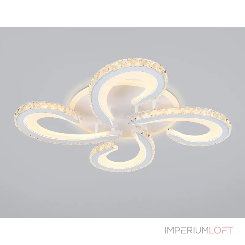 Потолочный светодиодный светильник с пультом Ambrella ACRYLICA FA1702 Потолочный светодиодный светильник с пультом Ambrella ACRYLICA FA1702