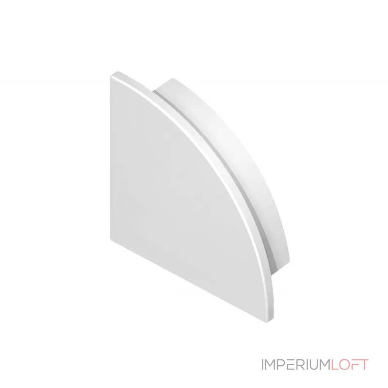 Заглушка для углового круглого алюминиевого профиля Ambrella ILLUMINATION GP8460