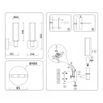 Настенный светильник Ambrella HIGH LIGHT LH55507