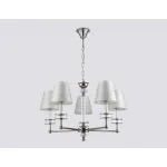Подвесная люстра с абажурами и хрусталем Ambrella HIGH LIGHT LH71001
