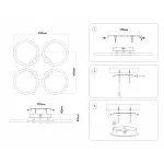 Потолочный светодиодный светильник с пультом Ambrella ACRYLICA FA3808 от ImperiumLoft Потолочный светодиодный светильник с пультом Ambrella ACRYLICA FA3808 от ImperiumLoft