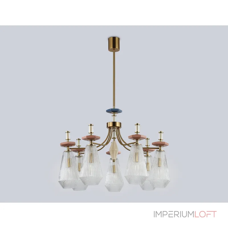Люстра на штанге Ambrella HIGH LIGHT Ceramo Modern LH53184 Люстра на штанге Ambrella HIGH LIGHT Ceramo Modern LH53184