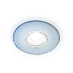 Встраиваемый точечный светильник MR16 с LED подсветкой Ambrella STANDARD SPOT S333 FR/CLD
