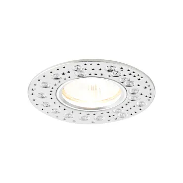 Круглый встраиваемый точечный светильник MR16 Ambrella STANDARD SPOT A801 AL