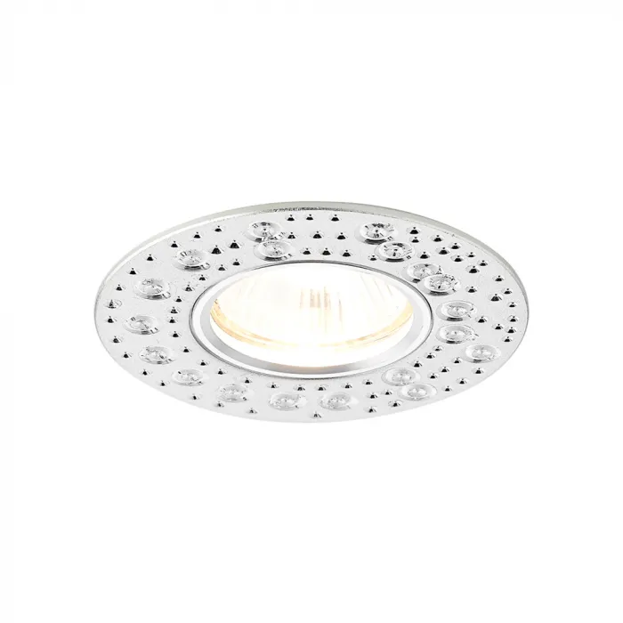 Круглый встраиваемый точечный светильник MR16 Ambrella STANDARD SPOT A801 AL от ImperiumLoft