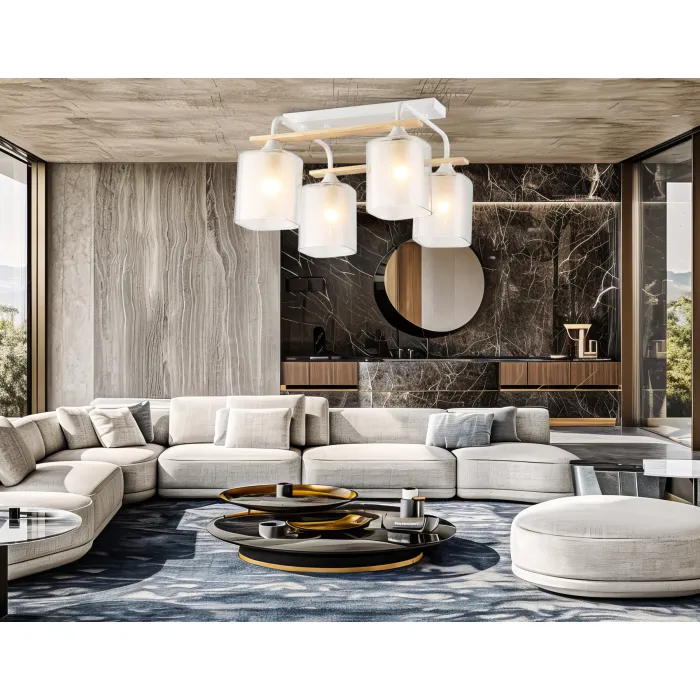 Светильник потолочный со стеклянными плафонами Ambrella TRADITIONAL TR3033246 от ImperiumLoft