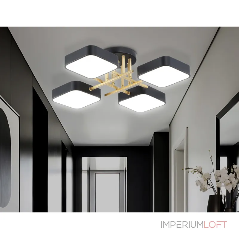 Люстра светодиодная на штанге Ambrella COMFORT FL516343 Люстра светодиодная на штанге Ambrella COMFORT FL516343