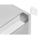 Алюминиевый профиль угловой квадратный Ambrella ILLUMINATION GP2150AL от ImperiumLoft