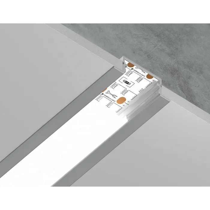 Алюминиевый профиль встраиваемый Ambrella ILLUMINATION GP1200AL от ImperiumLoft