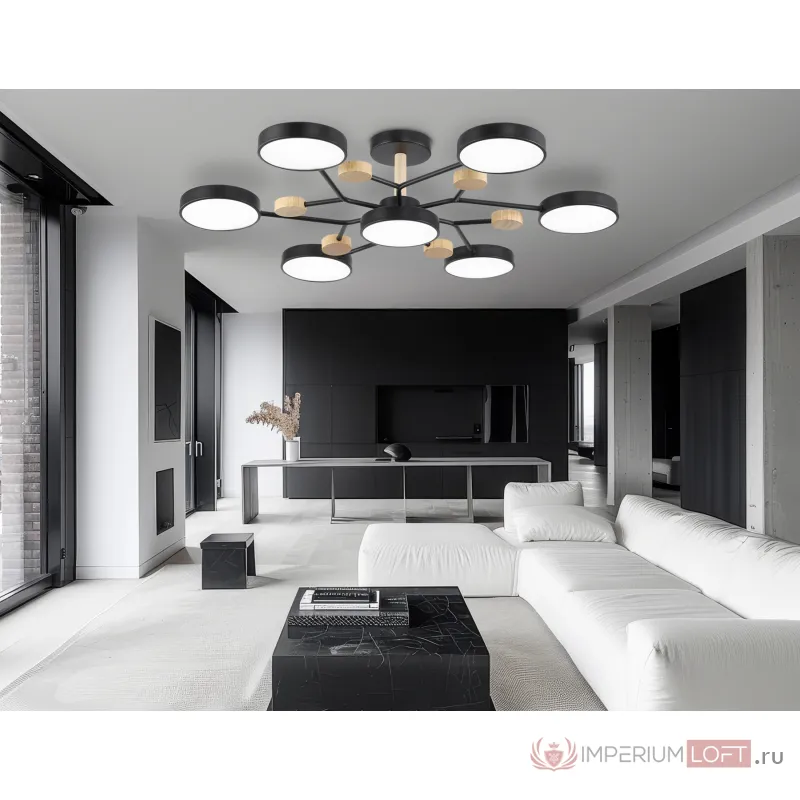 Люстра светодиодная на штанге Ambrella COMFORT FL4866 от ImperiumLoft