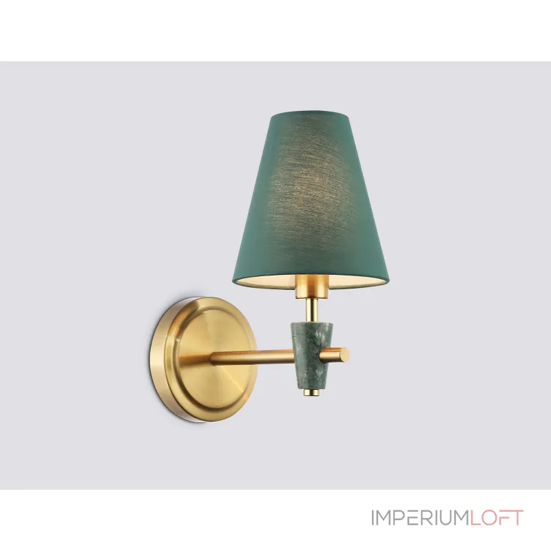 Настенный светильник с абажуром и мрамором Ambrella HIGH LIGHT LH75055 Настенный светильник с абажуром и мрамором Ambrella HIGH LIGHT LH75055