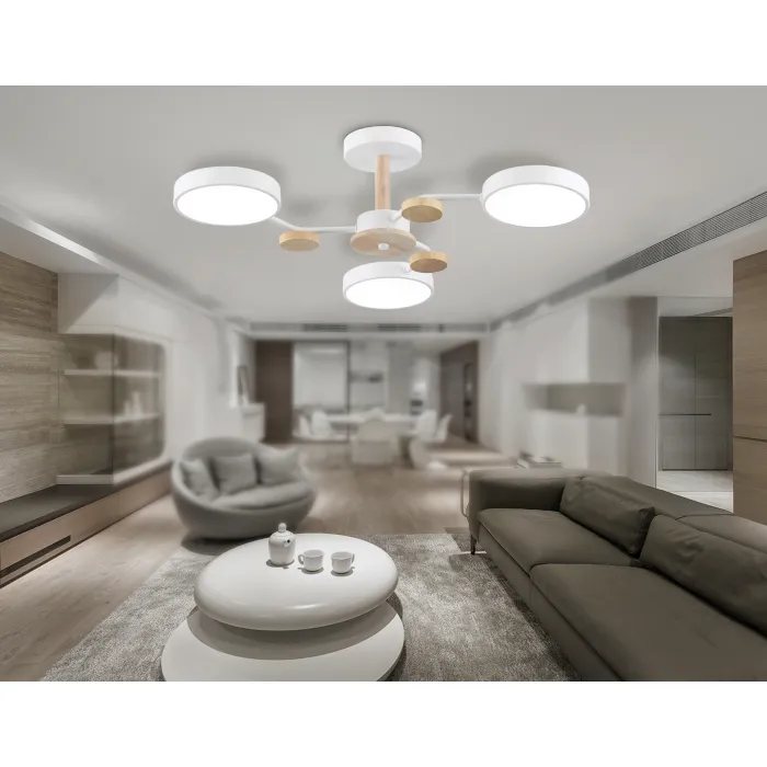 Люстра светодиодная на штанге Ambrella COMFORT FL4855 от ImperiumLoft