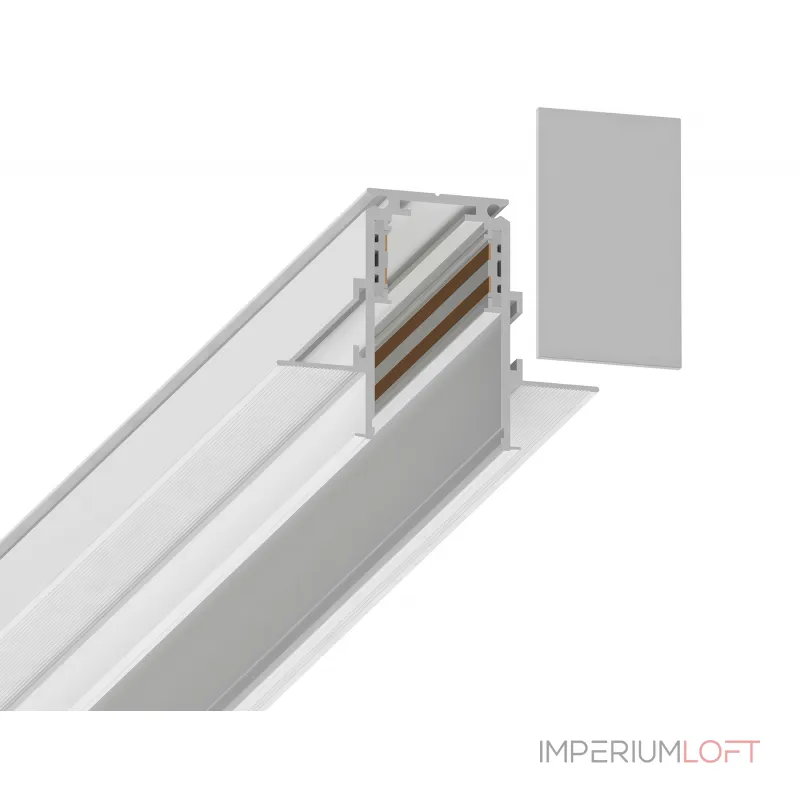 Заглушка для накладного магнитного шинопровода Magnetic Ambrella TRACK SYSTEM GL3607