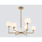 Люстра на штанге с мрамором Ambrella HIGH LIGHT LH53015