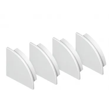 Заглушка для углового круглого алюминиевого профиля Ambrella ILLUMINATION GP8460