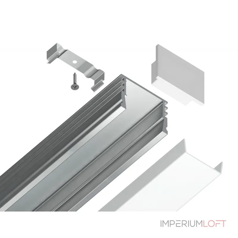 Алюминиевый профиль накладной Ambrella ILLUMINATION GP1750AL