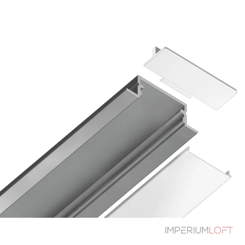 Алюминиевый профиль встраиваемый Ambrella ILLUMINATION GP1200AL Алюминиевый профиль встраиваемый Ambrella ILLUMINATION GP1200AL