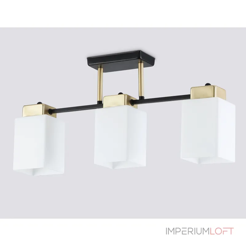 Люстра на штанге со стеклянными плафонами Ambrella TRADITIONAL TR303046
