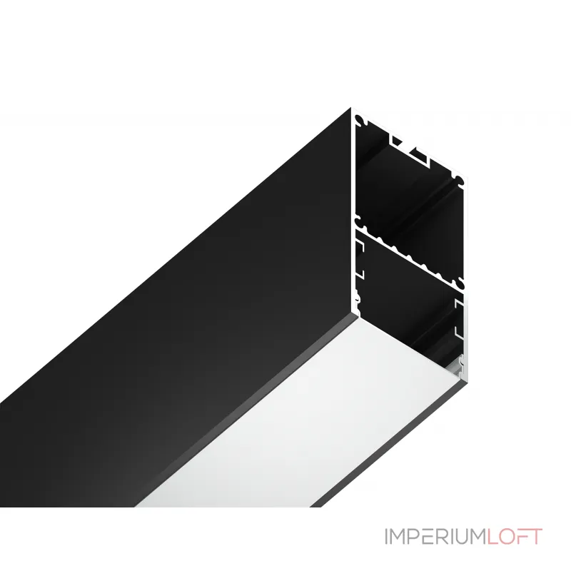 Алюминиевый профиль накладной/подвесной "Profile System" Ambrella ILLUMINATION GP3000BK