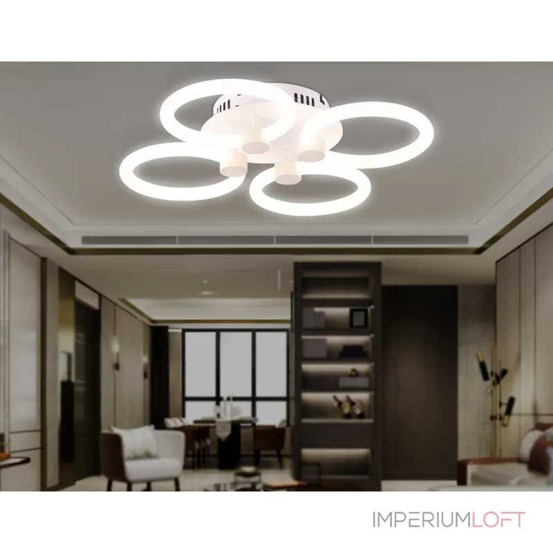 Потолочный светодиодный светильник с пультом Ambrella ACRYLICA FA3808 от ImperiumLoft Потолочный светодиодный светильник с пультом Ambrella ACRYLICA FA3808 от ImperiumLoft