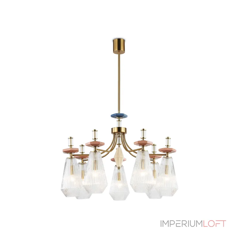 Люстра на штанге Ambrella HIGH LIGHT Ceramo Modern LH53184 Люстра на штанге Ambrella HIGH LIGHT Ceramo Modern LH53184