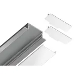Алюминиевый профиль встраиваемый Ambrella ILLUMINATION GP1200AL от ImperiumLoft